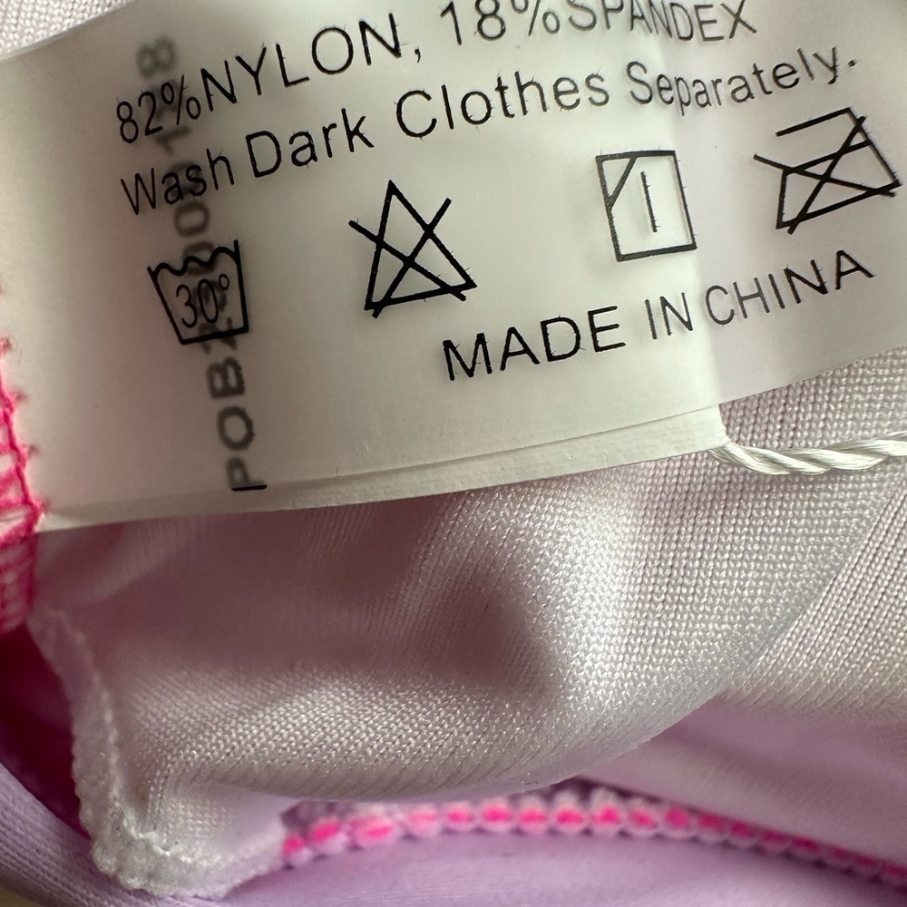 YONIQUE Two Pink Tone Athletic Sports Bra Size Small BNWT - Picture 6 of 6